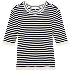 Frame The Cruise Sweater, Cream Multi